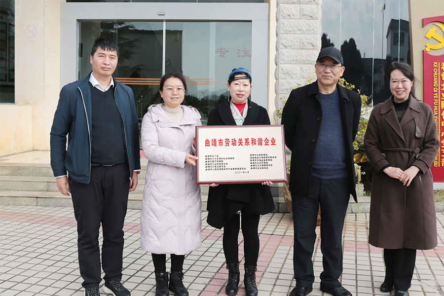 顺华园公司被授予“劳动关系和谐企业”称号